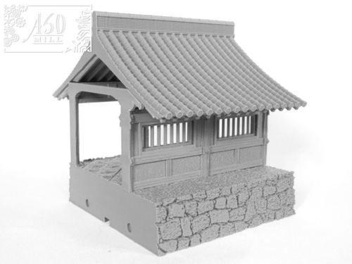 寺の回廊（ストレート）