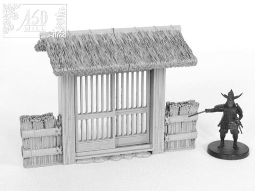 Bamboo fence (gate)